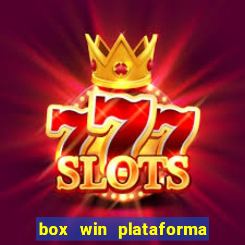 box win plataforma de jogos